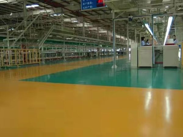納米硅晶著色地坪