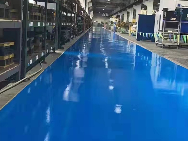 納米硅晶著色地坪